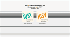 Desktop Screenshot of jusy.at